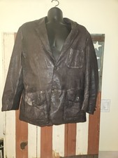 Hugo Boss Men's BROWN Lambskin