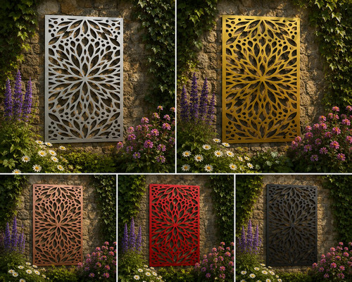 Mandala metal wall art - mandala,