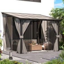 Wall Mounted Hardtop Gazebo