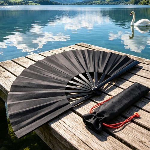 Folding fan vintage - folding, kung