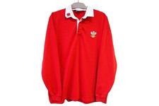 Vintage WALES Rugby Shirt long