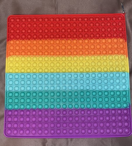 Giant rainbow square pop - giant,