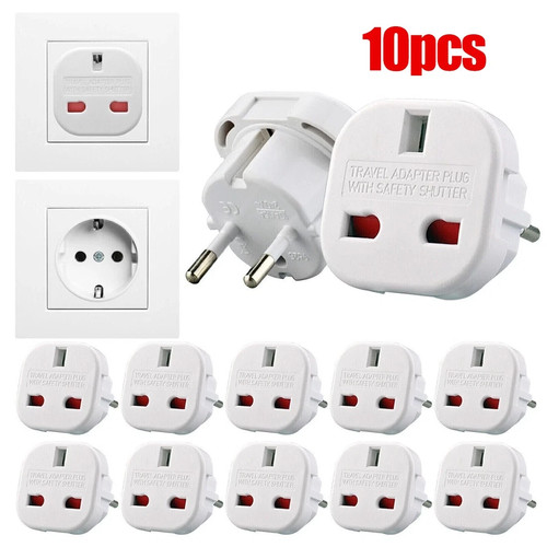 12x eu travel plug - eu,