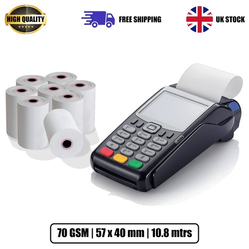 Thermal till rolls 57x40 cash - thermal,