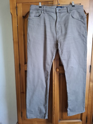 Blue harbour khaki twill jeans - blue,