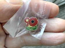 Genuine poppy Appeal Badge