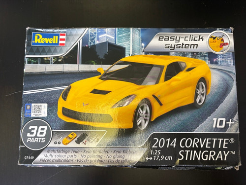 Revell model kit 2014 corvette - revell,