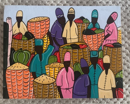 Haitian sellers market scene - sellers,
