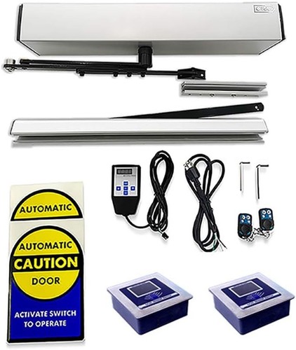 Touchless door opener - door, electric