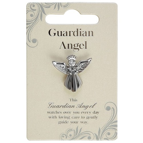 Guardian angel pin badge - angel,