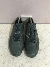 Bally size 8.5 blue mens gents lace up casual  leather shoes - BA
