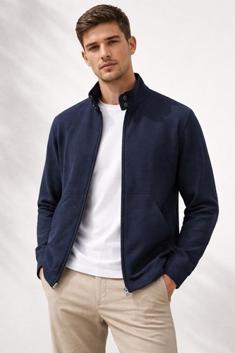 Reiss men navy textured - men's,