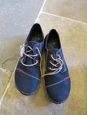 Rieker Ladies Black Lace Up