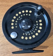SYSTEM 2 SALMON FLY REEL #12/13 IN VERY GOOD CONDITION WITH LINE ON