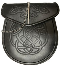 Celtic Pattern Smooth Leather