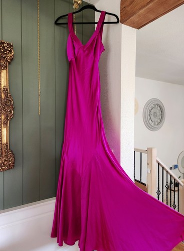 100 silk orchid purple pink - 100%,