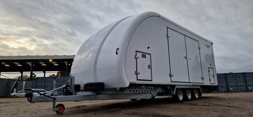 Covered car trailer woodford - car,