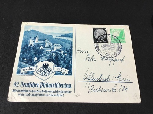 Offenbach 1936 philatelic - offenbach,