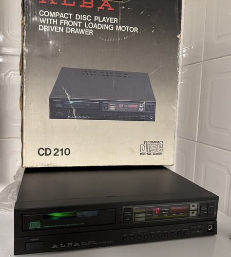 Vintage alba cd210 digital - vintage,