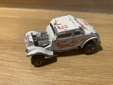 Matchbox Superfast 69 33” Willys Street Rod Car - White