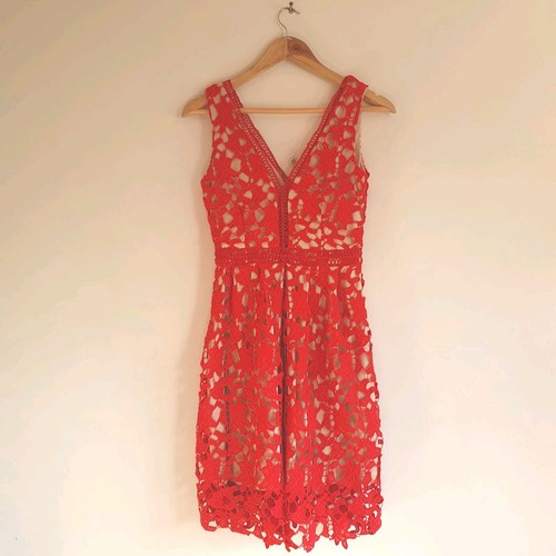 Boohoo womens red dress - womens,