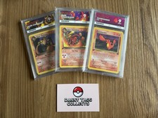 Ace 9 Mint Sequential 1st Edition Dark Charizard, Dark Charmeleon & Charmander.