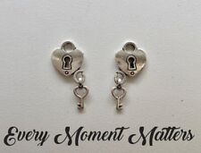 10 x Tibetan Silver HEART