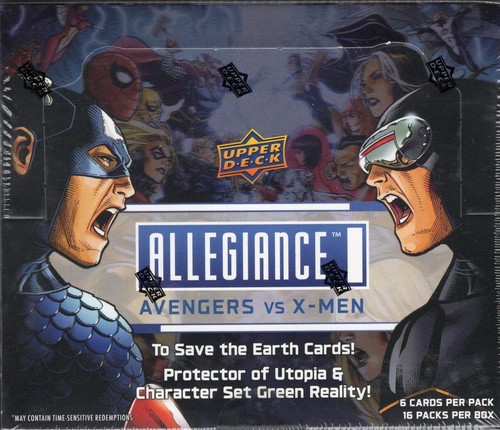 Upper deck marvel allegiance - deck,