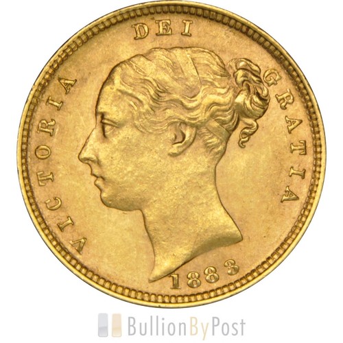 1883 half sovereign victoria - sovereign,
