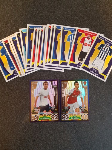 Match attax team - kit, 20