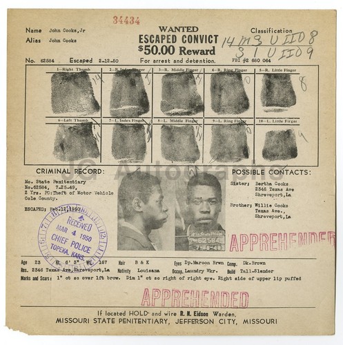 Wanted mailer john cooks - mailer,