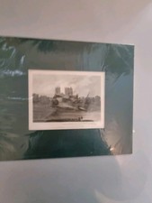 Engraving of York Minster.
