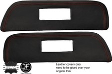 RED STITCH 2X DOOR CARD TRIM