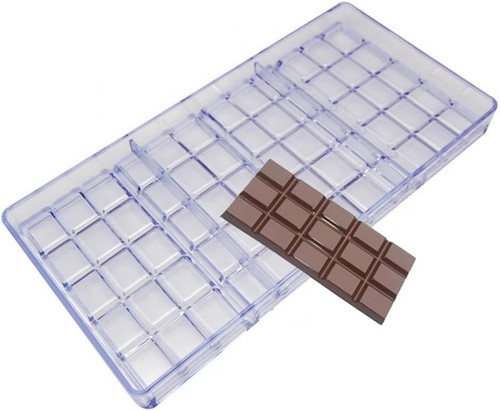 Chocolate bar making mold - chocolate,