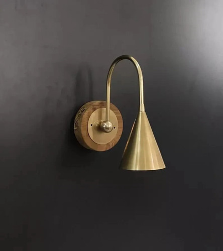 Handmade raw brass wooden - handmade,