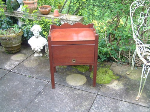 Antique bedside cabinet - antique, in