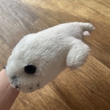 Small White Seal Soft Cuddly