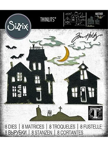 Sizzix thinlits die set ghost - sizzix,