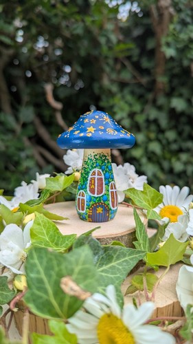 Whimsical mushroom fairy - whimsical,