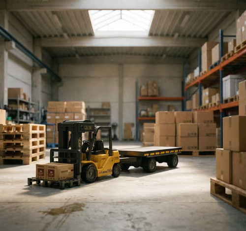 Forklift truck w - rc, w/