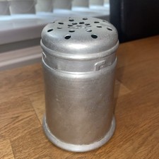Vintage Tala Large Aluminium Flour Sifter - Sugar / Salt Shaker Pot (1950s)