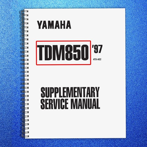 Yamaha 1997 tdm850 - yamaha,