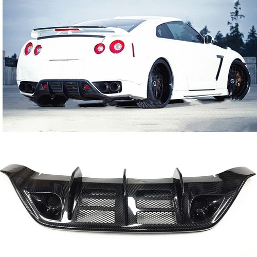 Carbon fiber rear - rear, bumper