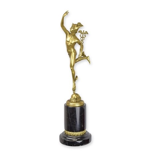 Bronze sculpture polished - a,