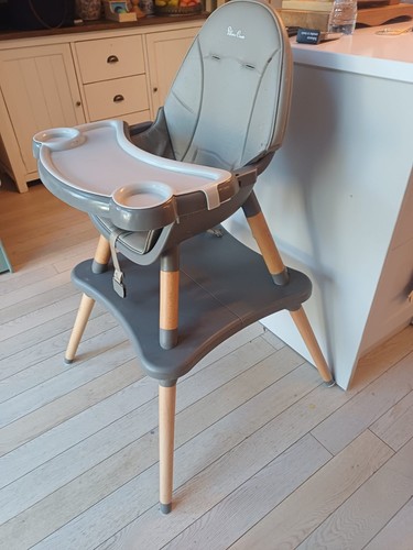 Silver cross grey high - cross, chair