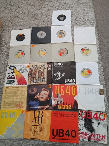 Ub40 vinyl singles - ub40, 21