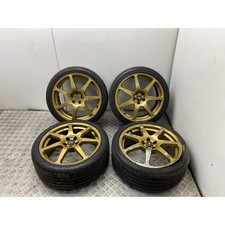 Subaru Impreza Alloys wheels & tyres WRX STI 2003 225 40 18
