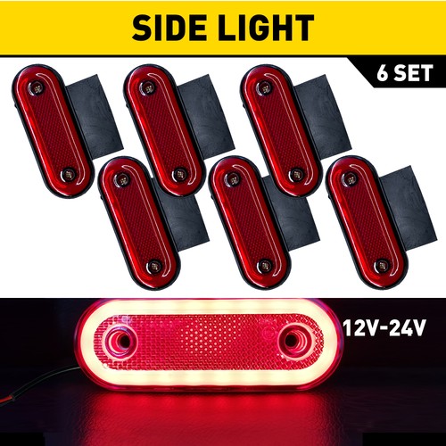 Red 20led side marker lights - red,