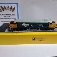  N GAUGE  FARISH  CLASS 37  NO. 37407  "LOCH LONG"  DCC SOUND 