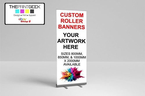 Custom print pop roller - up,